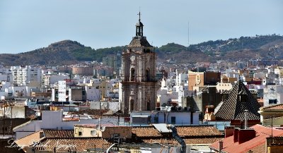 Church of San Juan Malaga Roof Top View