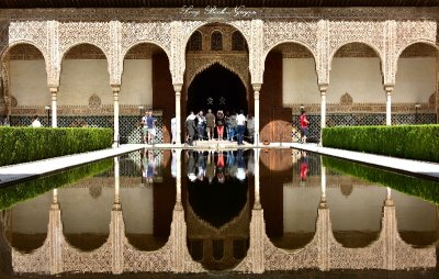 The Arrayanes Courtyard, Alhambra, Granada   