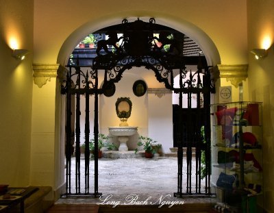 Inner courtyard Malaga   