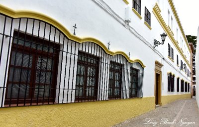 Passage in Plaza Mondragon Ronda Spain 