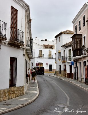Old Town Ronda Calle Arminan Spain   