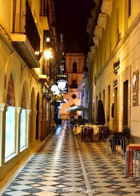 Night Time in Ronda   