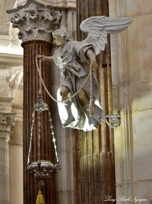 Angel in Cadiz Cathedral Spain  