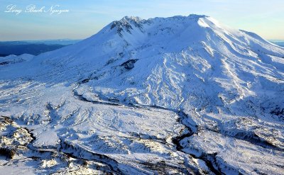 Mount St Helens Volcanic National Monument January 2012    