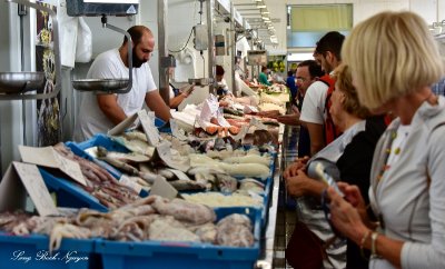 Fish Section Mercado Central Central Market Cadiz Andalusia  
