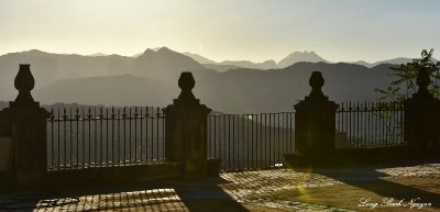 Afternoon Sun at Alameda Del Tajo Ronda Spain  