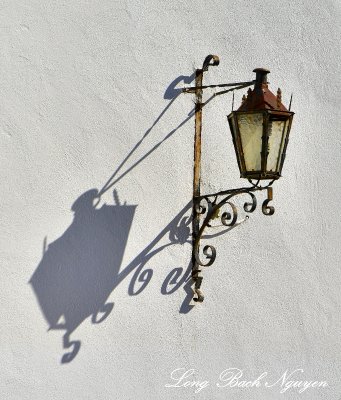 Lamp and shadow Ronda    