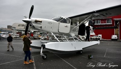 Ferry Pilot Irene Law with Quest Kodiak N127KQ, Aces Aviation, Renton 003  