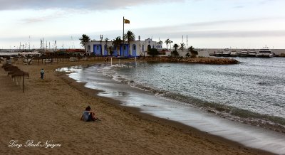 Beach in Marbella,  Spain  