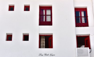 Red Windows and Doors, Mijas