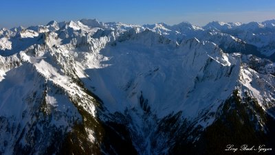 Spire Peak Spire Glacier, Dome Peak and Glacier, North Cascades National Park  