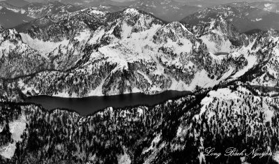 Snow Lake, Gem Lake, Chair Peak, Lake Chair Peak, Mount Roosevelt  
