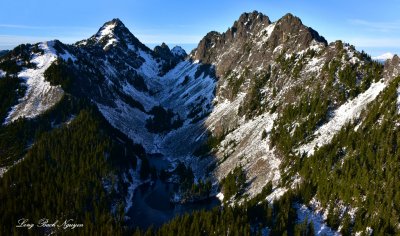 Kaleetan Peak, Melakwa Pass, Chair Peak, Melakwa Lake, Cascade Mountain, WA  