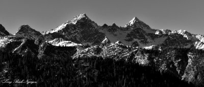 Twin Sisters Mountain, Cascade Mountains, Washington  
