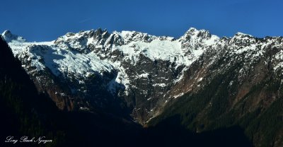 Jagged Ridge, Seahpo Peak, Summit Pyramid, Mt Skuksan, Cascade Mountains WA   