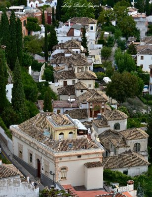 Terre Cotta Roofs, Granada, Spain 