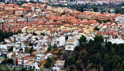 Neighborhood in Granada Spain   