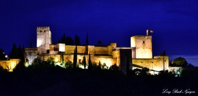 The Tribute Tower, The Vela Tower, Alhambra, Granada, Spain 483  