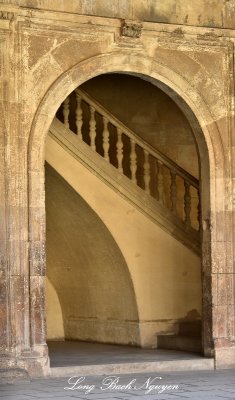 Staircase Carlos V Palace, Alhambra, Granada 620  