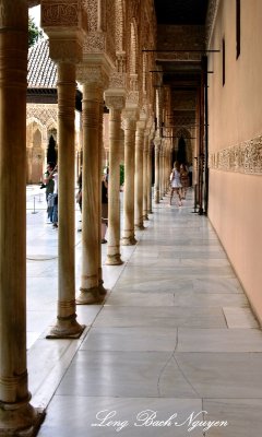 The Lions Palace, Alhambra, Granada, Spain 924a 