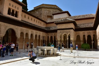The Lions Palace, Alhambra, Granada,  Spain 1001  