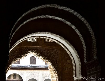 Entrance to The Embajadores Hall, The  Comares Tower, Alhambra, Granada 824a 
