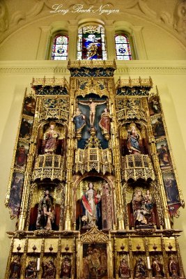 Decorative Altar Malaga Cathedral 177a 
