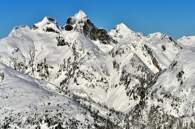 Mt Triumph, Mt Despair, North Cascades National Park, Washington 982 