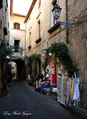 Quaint Street in Orvieto Italy 114 