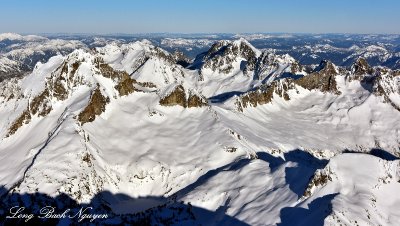 Mt Redoubt, Redoubt Glacier, Mox Peaks, Mount Spickard, North Cascades National Park 257 