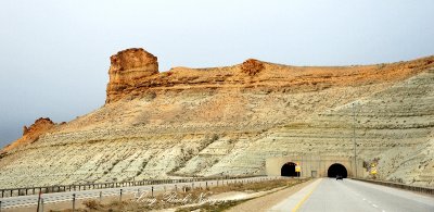 Castle Rock and Eagle Rock Interstate 80 Green River Wyoming 102 