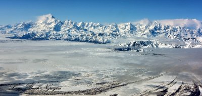 Mt St Elias, Agassiz Glacier, Malaspina Glacier, Wrangell Saint Elias National Park, Alaska 324  