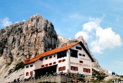 Dreizinnenhtte - Rifugio A.Locatelli-S Innerkofler, Italy 1988