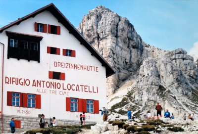 Dreizinnenhtte - Rifugio A.Locatelli, Sexten Dolomites, Italy 1988 15