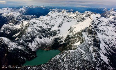 Blanca Lake, Columbia Glacier, Monte Cristo, Three Fingers, Mt Baker, Washington 723  