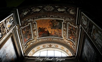 San Giovanni dei Fiorentini Altar Via Paola Ceiling Rome Italy 103  