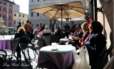 Lunch at Piazza Farnese, Rome Italy 247  