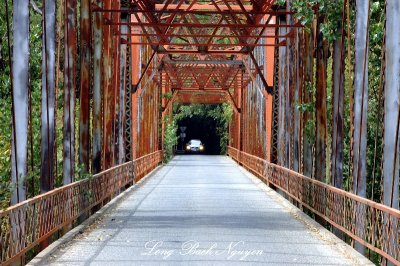 Old Bridge in Santa Rosa area California 136  
