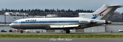 United Boeing 727 N7001U Boeing Field Seattle 170  