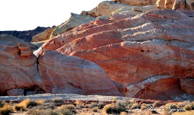 Layer and Strata in Valley of Fire Nevada 872  