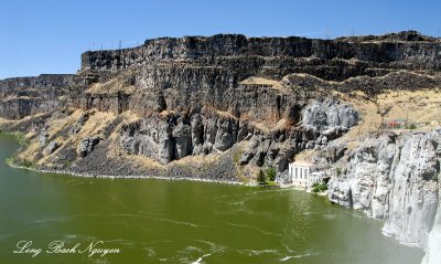 Powerhouse at Shoshone Falls Snake River Twin Falls Idaho 175  