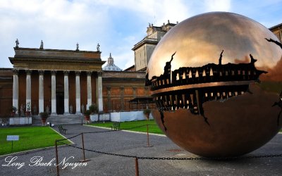 Sphere Within Sphere (Sfera con sfera) Vatican Museums, Rome Italy 040 