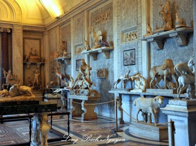 Hall of animals, Pio Clementino Museum, Vatican Museum, Rome, Italy 050 