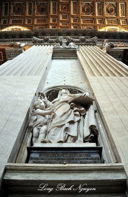 St Teresa, St Peter's Basilica, The Vatican, Rome Italy 293 