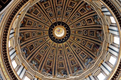 St Peter's Basilica Dome The Vatican Rome Italy 325 