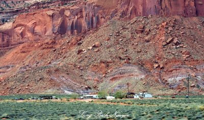 Life at base of Tyende Mesa Navajo Nation Arizona 495  