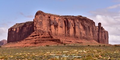 Sentinel Mesa Monument Valley Navajo Tribal Park Utah-Arizona 594a 