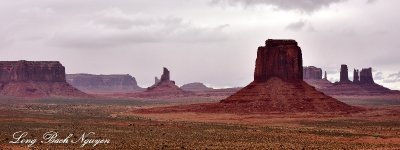 Monument Valley from Artists Point Navajo Tribal Park Arizona 871  
