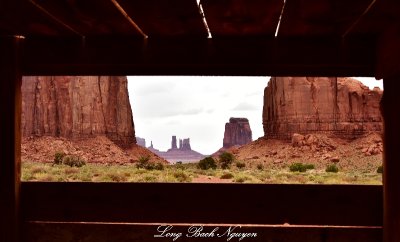 North Window Overlook to Monument Valley Navajo Tribal Park Arizona 894  