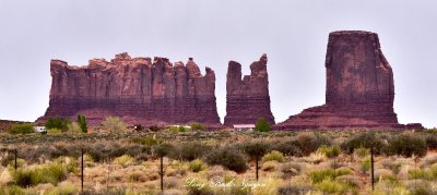 Stagecoach, Bear and Rabbit, Castle Rock, Monument Valley, Utah 1018 